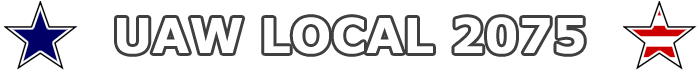 UAW Local 2075 logo
