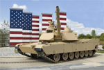 m1a2 and freedom flag memorial